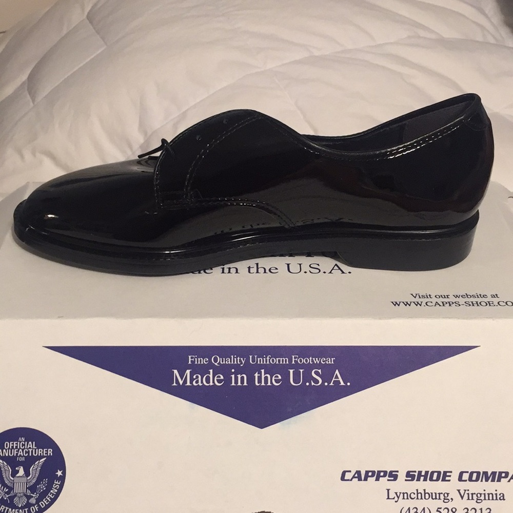 Shiny oxford dress shoes